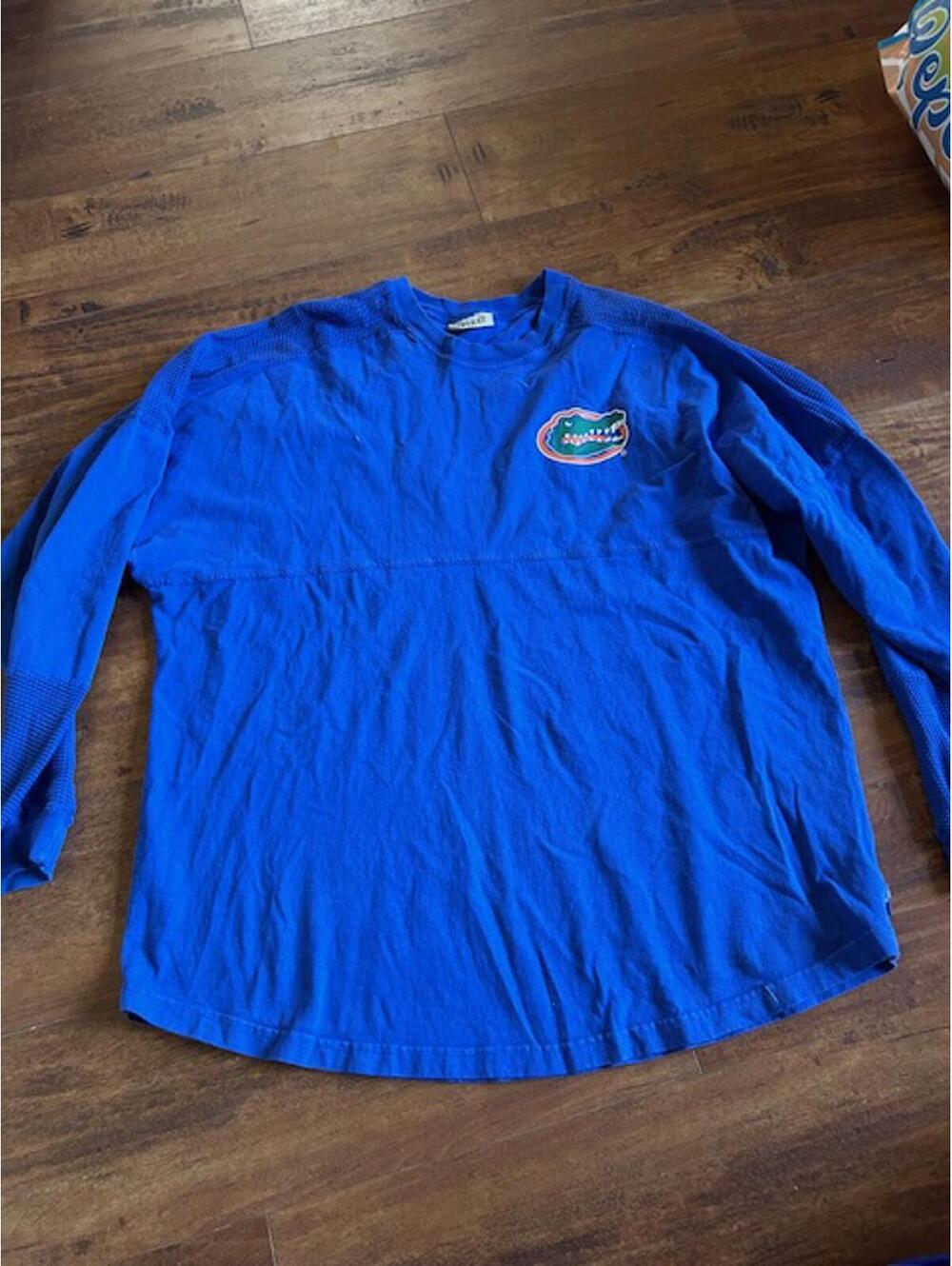 Florida Gators Long Sleeve Shirt Blue Brand SPIRIT XL
